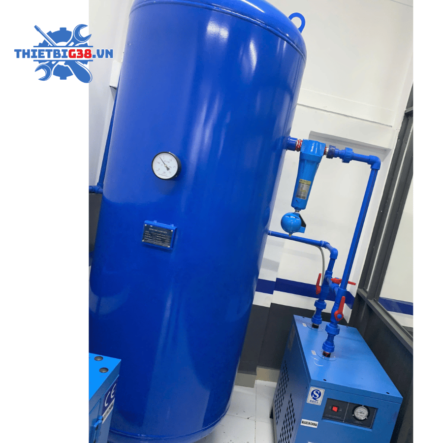 Hệ thống khí nén 15kw biến tần IWATAMI 